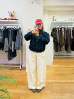Jeans balloon jacket