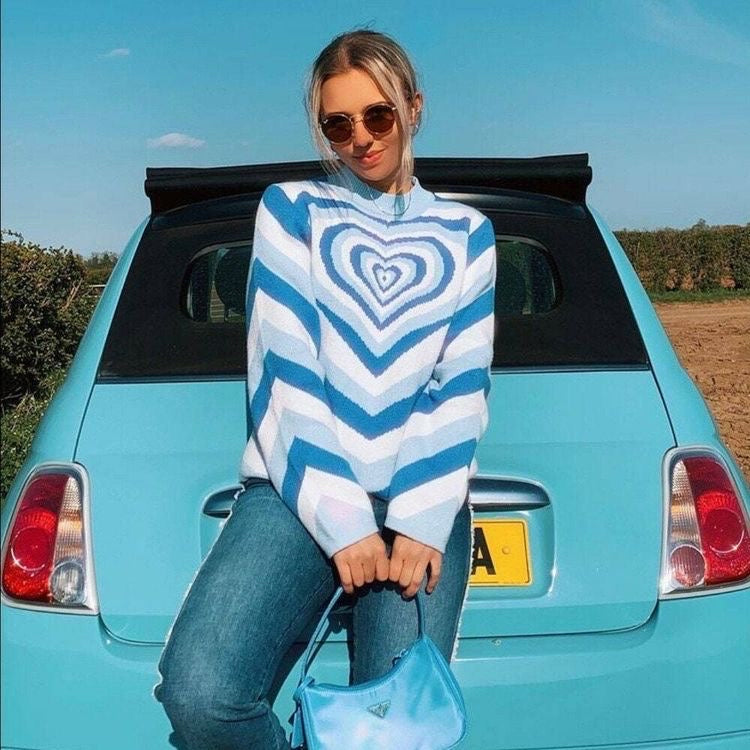 Heart sweater m/l