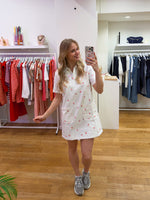 Jeans flower dress