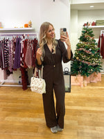 Jumpsuit brown