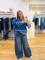 Minnie sweat blue