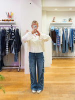 Vintage heart jeans