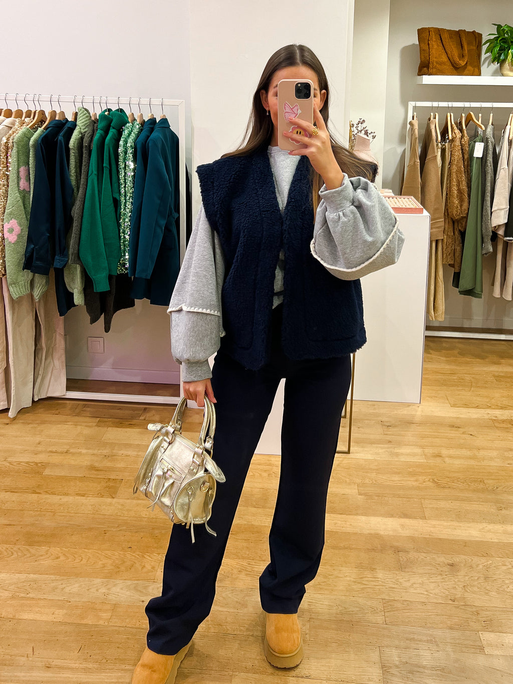 Navy pants