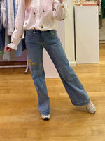 Jeans sunflower