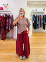 Bordeaux pants