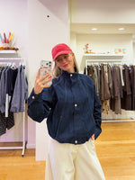 Jeans balloon jacket