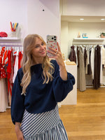 Lizzy sweat shirt navy