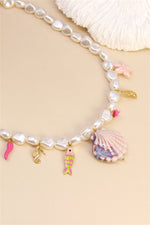 Funky shell necklace