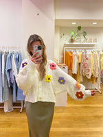 Flower cardigan