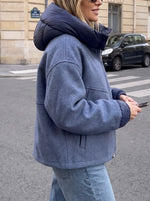 Autum bomber blue
