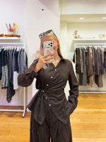Jeans set brown