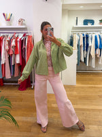 Pink jeans