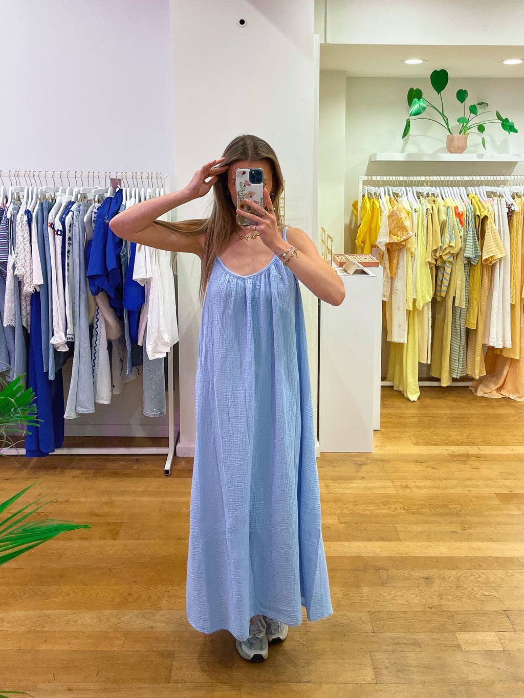 Tetra dress baby blue