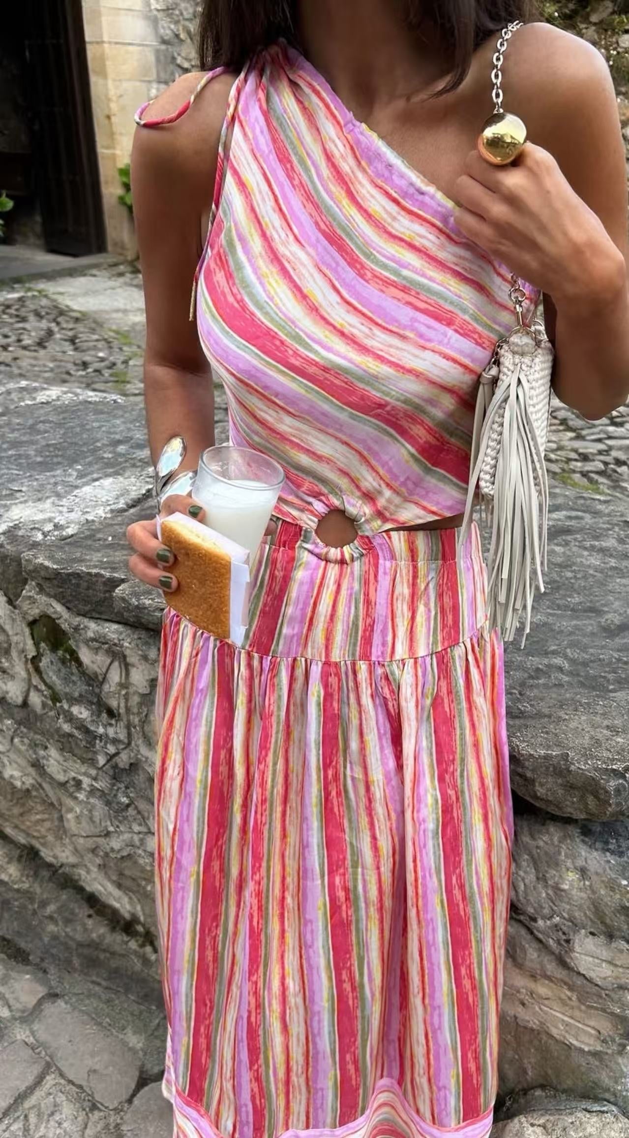 Flowy pastel dress pre-order
