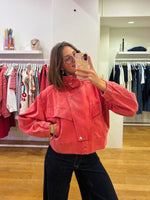 Jeans jacket red pre-order