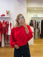 Lizzy sweatshirt red