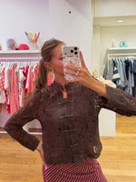 Brown kiara top longsleeve