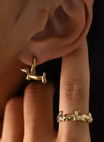 Teckel earrings