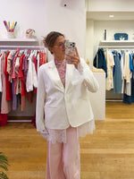 Lace blazer
