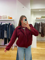 Soft lisa jacket bordeaux