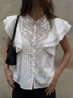 Cotton Amélie top