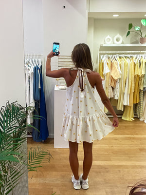 Sunny halter dress