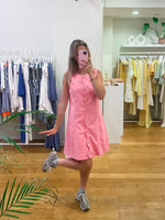 Pink shell dress