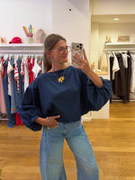 Lizzy blouse navy