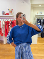 Sporty sweat kobalt