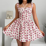 Pink roses dress dress pre-order