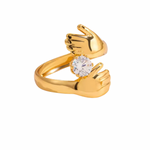 Hug bling ring