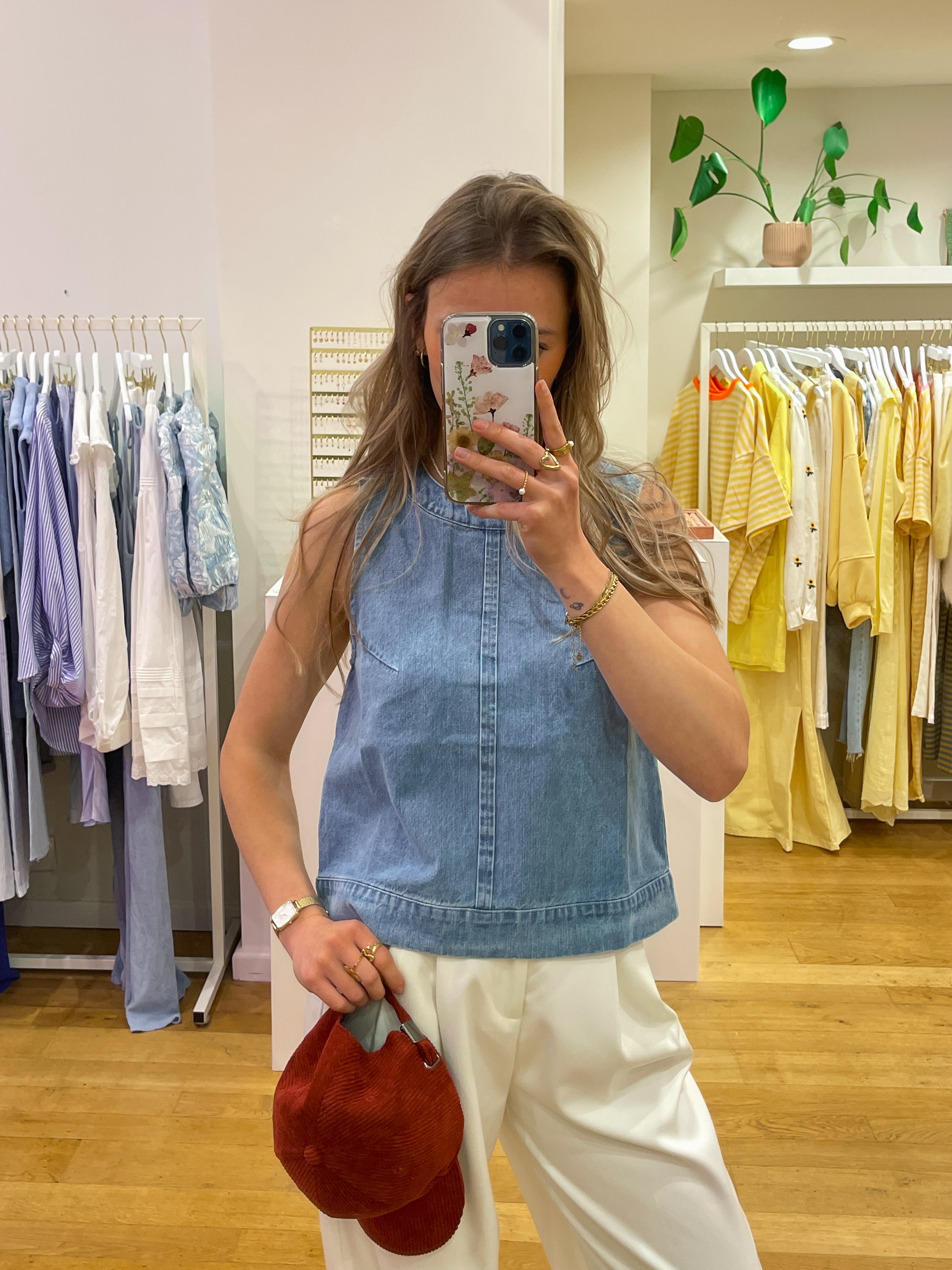 Jeans top