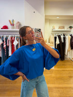 Lizzy blouse kobalt