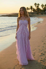 Lila sea star dress