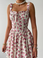Pink roses dress dress pre-order