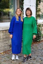 Sweater dress kobalt