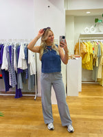 Jeans top dark denim