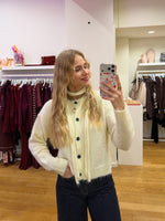 Milo sweater + scarf yellow