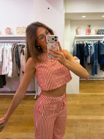 Red top stripe