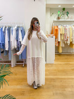Long lace dress