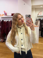 Milo sweater + scarf yellow