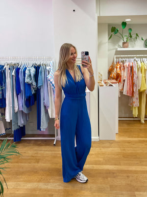Multi way jumpsuit kobalt