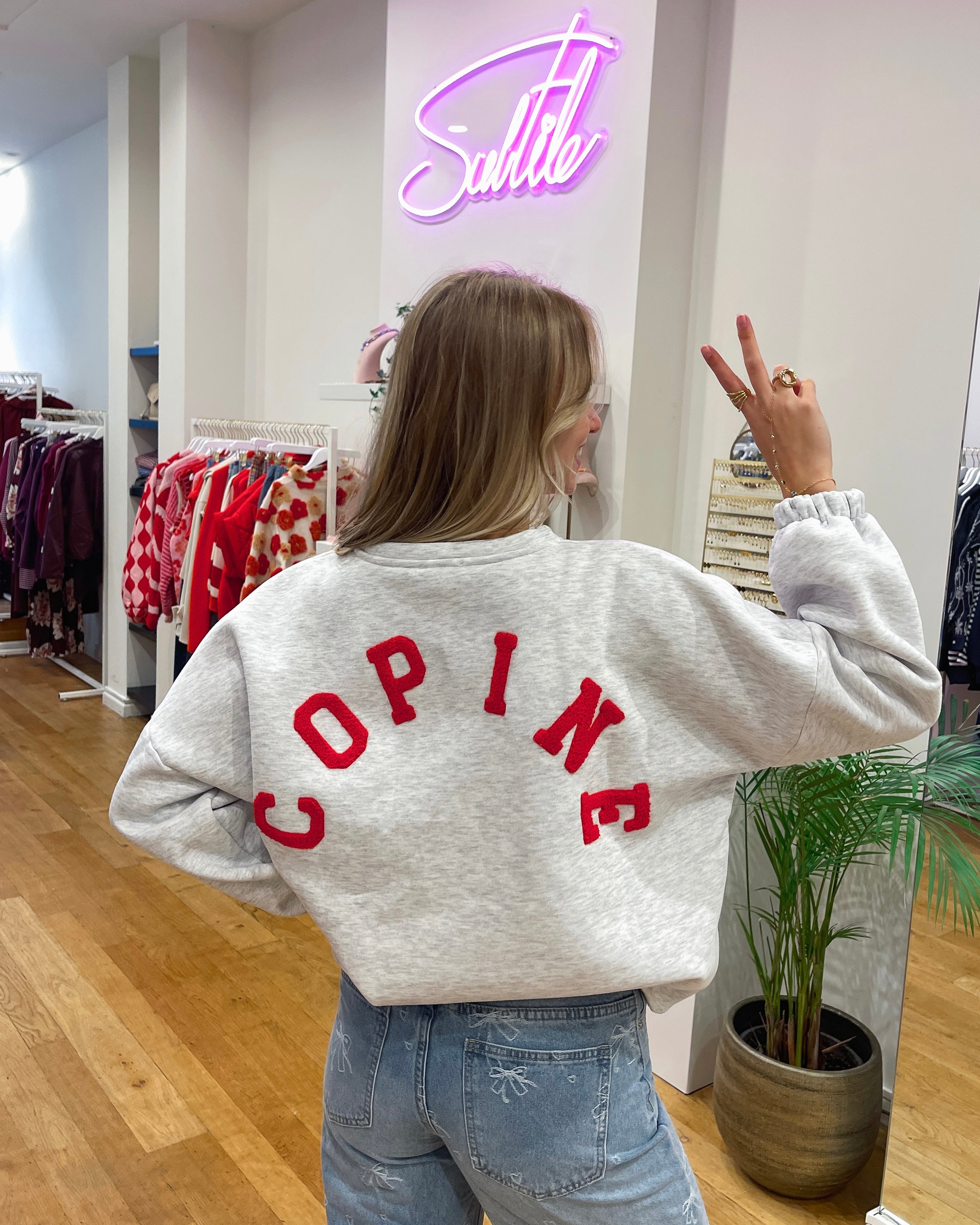 Copine sweater pre-order