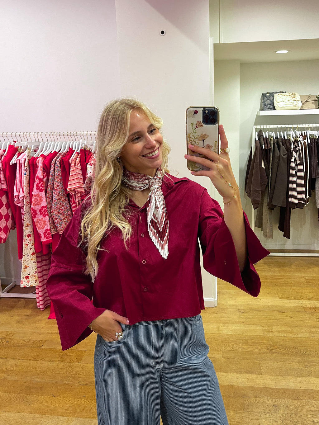 Framboise chemise