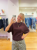 Lola shortsleeve Bordeaux