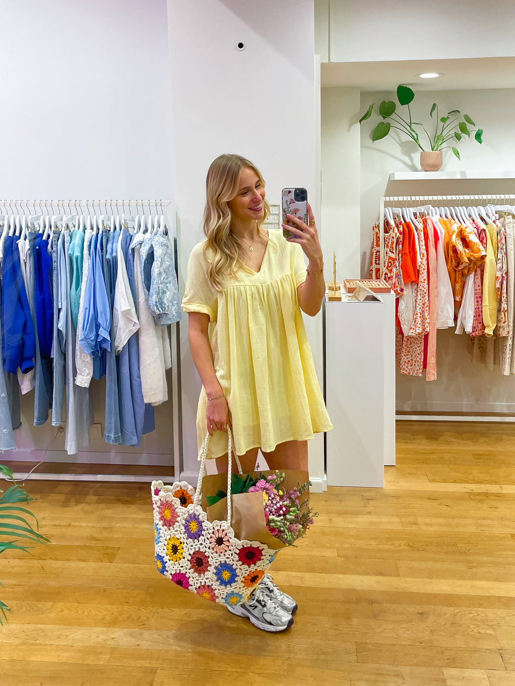 Yellow playsuit