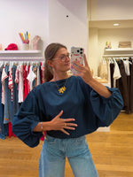 Lizzy blouse navy