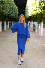 Corduroy set blue pre-order