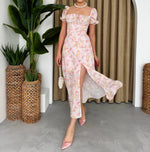 Pink long dress pre-order