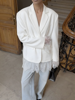 Lace blazer